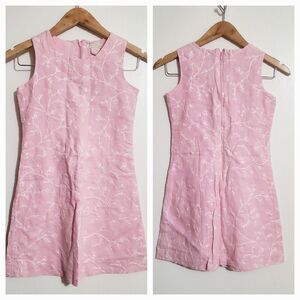 Jilian's Closet Pink Embroidered Dress Size 8